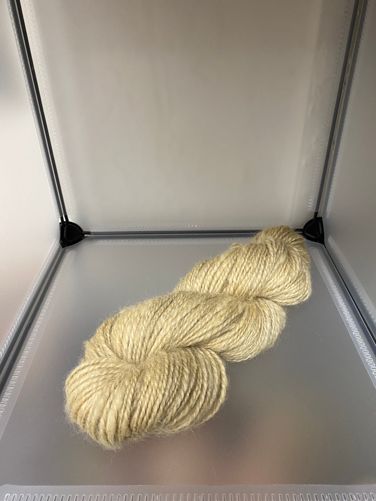 Local Eureka Montana Coopworth Handspun Yarn, Lungwort dyed